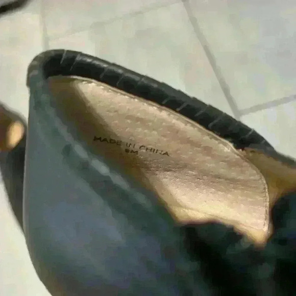 Jack Rogers Avery Black Leather Suede Whipstich Low Ankle Booties Size 8 - Picture 4 of 8